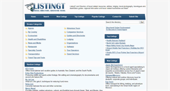 Desktop Screenshot of listingt.com
